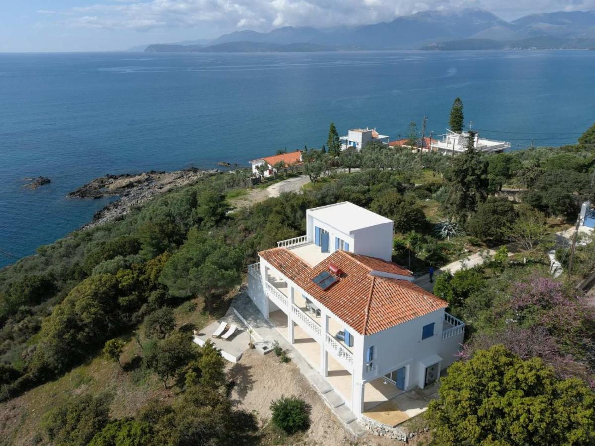 Laconian Collection Villa Big Blue Mavrovoúnion Extérieur photo