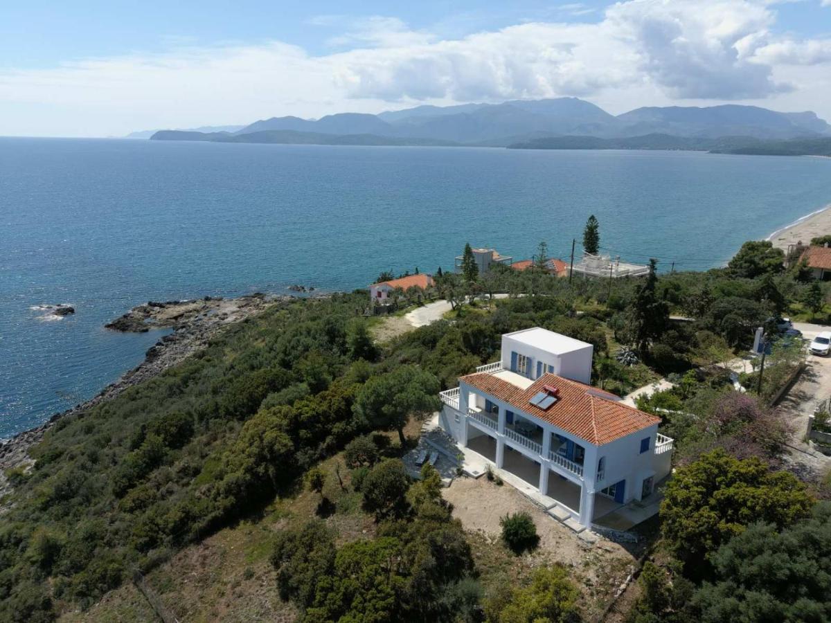 Laconian Collection Villa Big Blue Mavrovoúnion Extérieur photo